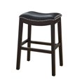 thumbnail image 1 of Banqueta de Barra New Ridge Home Goods Julian con Asiento de Montura de Madera, 1 of 6