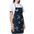 thumbnail image 4 of Pofeuu Beautiful Butterflies Print Aprons with Pockets, Cute Aprons for Kitchen, Cooking, Server, Barber, Chef Apron, 4 of 7