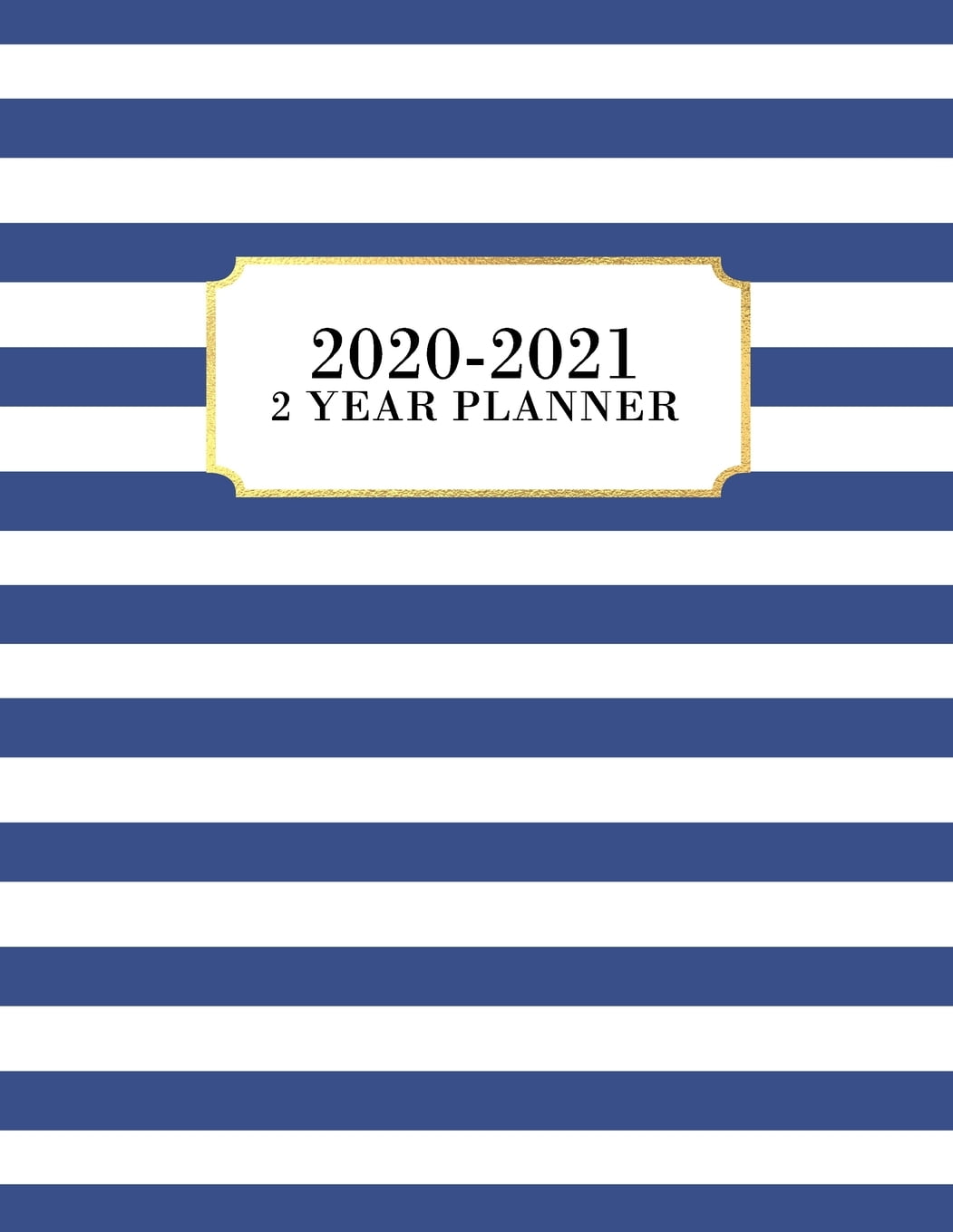 2 Year Planner 2 Year Calendar Planner for January 2020 December