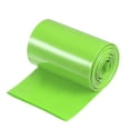 thumbnail image 1 of Unique Bargains Tube Plat de 85 mm 6 m en PVC Vert Pâle Thermorétractable, Enroulement de Batterie pour Grand Bloc-Piles, 1 of 5