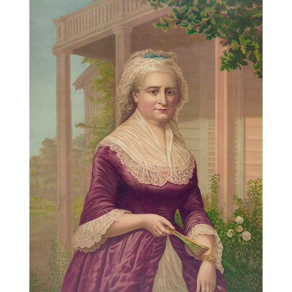 Print: Martha Washington