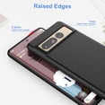 thumbnail image 4 of Case for Google Pixel 7 Pro 6.7 Inch (Not for Pixel 7) Thin TPU Silicone Cover Soft Interior Slim Fit Flexible Phone Case for Pixel 7 Pro 2022 - Black, 4 of 13