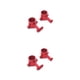 thumbnail image 4 of Vogacara Copa de dirección del eje delantero, 2 piezas, resistente al desgaste, buen rendimiento, larga vida útil, reemplazo para ZP1001 Gold rojo 2piezas Vogacara  CBP203059, 4 of 5