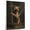 Airedale Terrier, variant on Norwegian Buhund Vintage Dog Lacrosse Canvas – Artistic Sports, Norwegian Buhund Dog with Lacrosse Stretched Canvas Size 8x12 Wall Print for Bedroom, Living Room, Office