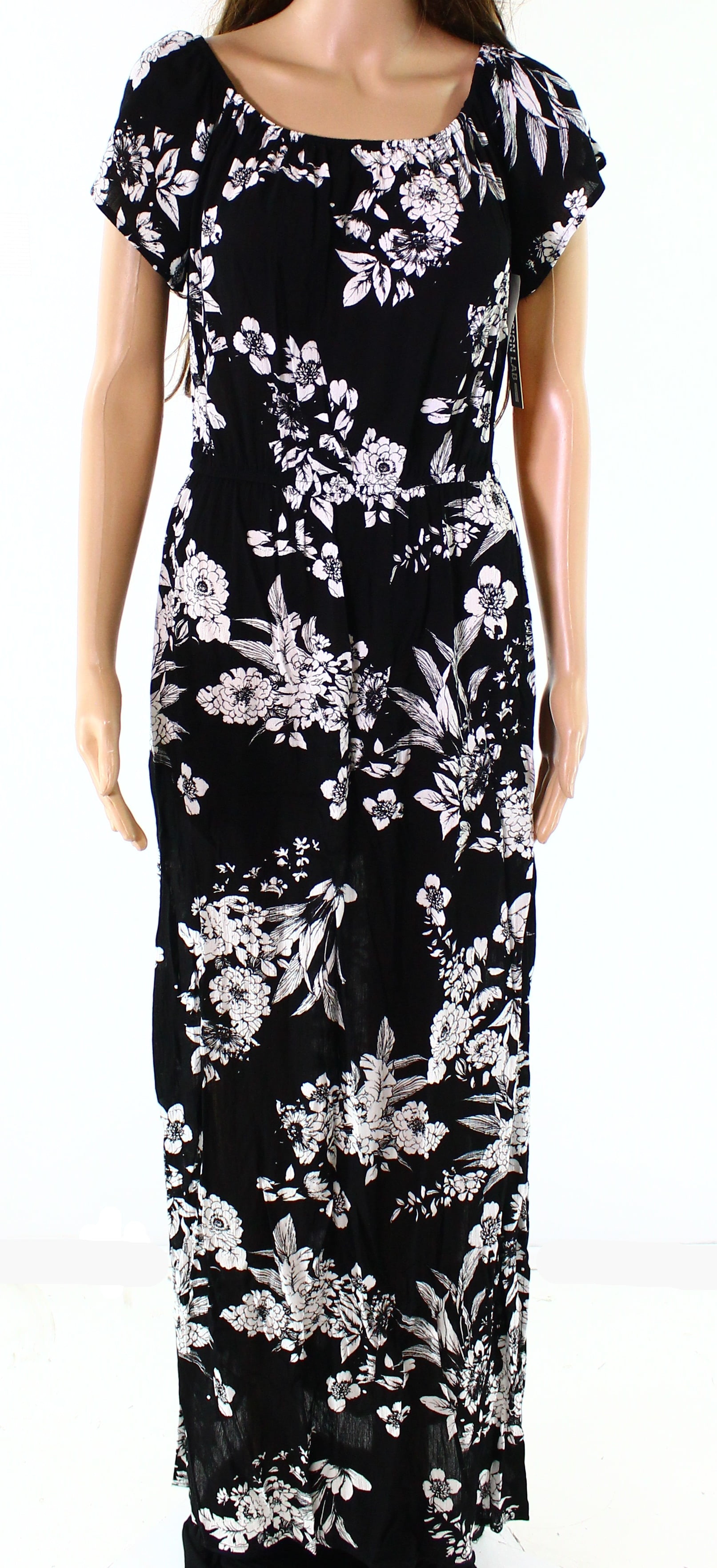 walmart black maxi dress