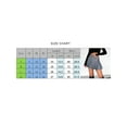 thumbnail image 4 of KelaJuan Women's Mini Pleated Skirt, High Waist Solid Color Metal Ring Front Zip Up Short Skirt, 4 of 6