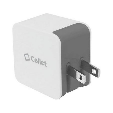 Cellet Universal High Powered 12W/2.4A Dual USB Home Charger