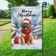 thumbnail image 3 of Merry Christmas Mastiff Enjoys Woofmas Winter Xmas Holiday Garden Flag 12x18in Double Sided Mastiffs Dog Lover Gifts Idea Outdoor Decor - 02022, 3 of 5