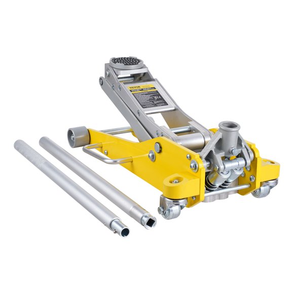 VEVOR Floor Jack, 3 Ton Low Profile Floor Jack Heavy Duty Dual Piston Rapid Pump