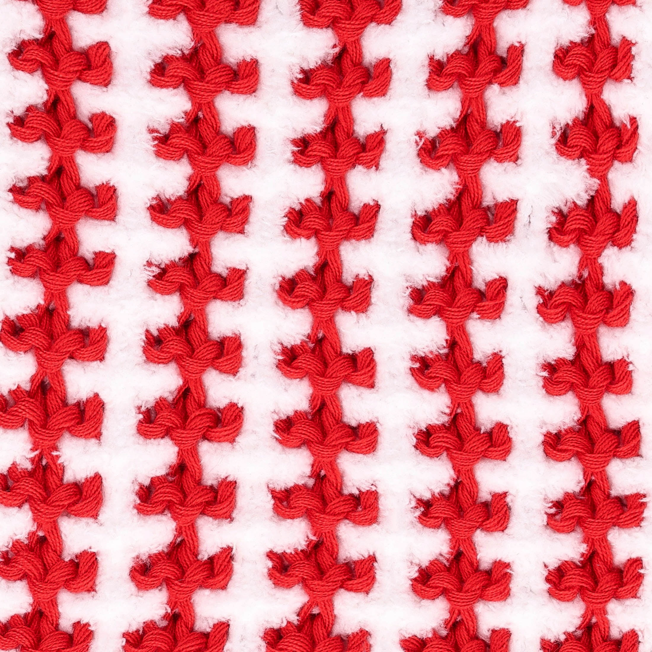 Knit Christmas Stocking, Red and White, 19", by Holiday Time