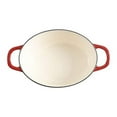 thumbnail image 4 of Crock Pot Artisan 7-Quart Oval Dutch Oven - Red, 4 of 7