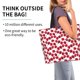 thumbnail image 2 of Balery Tulips Flowers Bolsa Tote Estilo Estético con Cremalleras, Bolsa de Hombro, Bolsa de Compras Grande y Plegable, 2 of 8