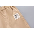 thumbnail image 2 of Oso bordado Ropa para niños Pantalones cortos de manga corta de verano Azul oscuro, 2 of 8