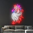 thumbnail image 5 of Handmadetneonsign Nine Tailed Fox Wall Art, Nine Tailed Fox Wall Decor, Nature Animal Wall Decor, 5 of 5