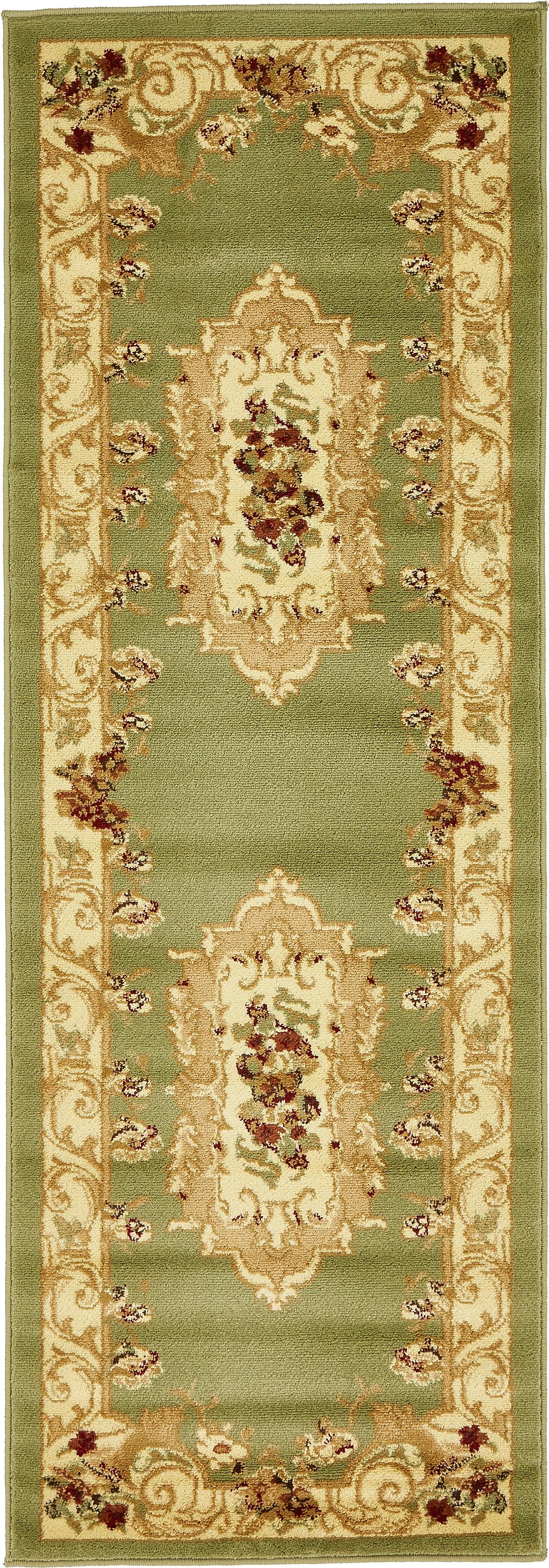 Unique Loom Henry Versailles Vintage Floral Area Rug or Runner