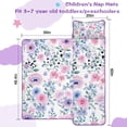 thumbnail image 5 of Pioneer Flower Floral Print Pattern Toddler Nap Mats for Kids Preschool,Sleeping Mat Bag or Kids,Toddler Sleeping Bag,Toddler Nap Mat or Daycare, 5 of 6