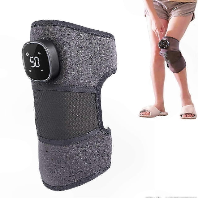 Knee Massager with Heat and Vibration for Pain Relief and Joint Therapy