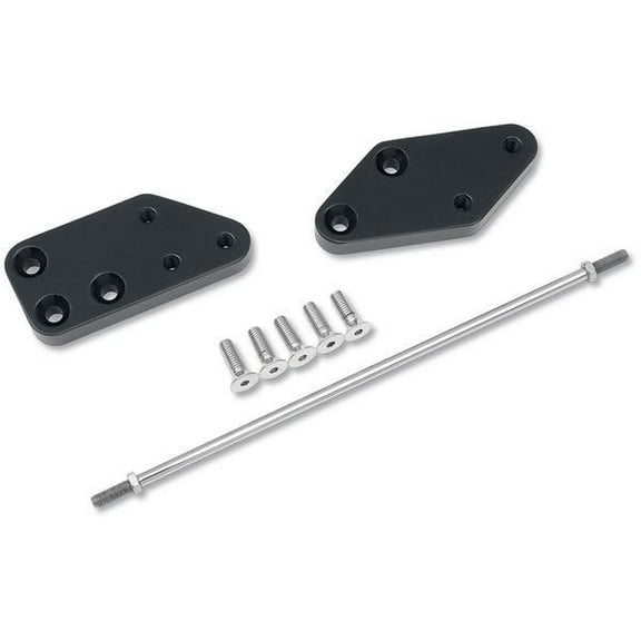 Accutronix BPE-3EB 3in. Forward Control Extension Kit - Black Anodized