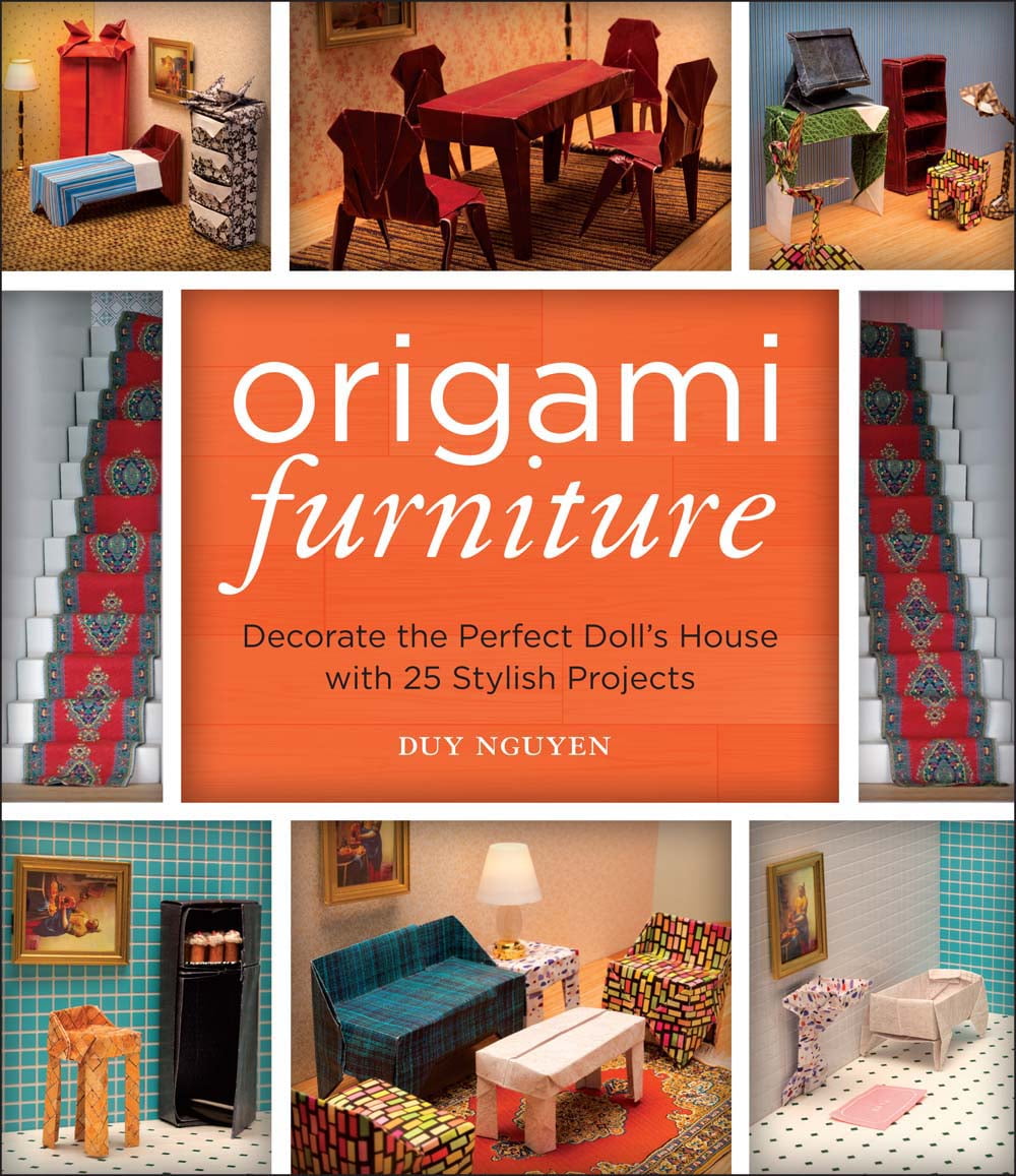 Origami Furniture Decorate the Perfect Doll's House with 25 Stylish
