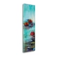 thumbnail image 2 of Tangletown Fine Art Aqua Lotus II by Karen Lorena Parker Poster Frame - 39 x 13 x 1.5 in., 2 of 2
