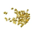 thumbnail image 1 of segolike Cordon en Laiton 6mm pour Bracelet Kumihimo Rattail, 50 Pcs, 1 of 7