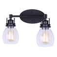 thumbnail image 2 of IVL705A02BK Canarm Inc Carson - 2 Light Bath Vanity-10.25 Inches Tall and 7.25 Inches Wide-Metal Finish, 2 of 2