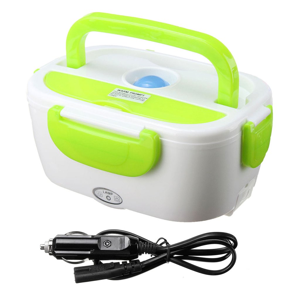 Car and RV 12V Electric Heating Lunch Box Food Warmer Portable Bento