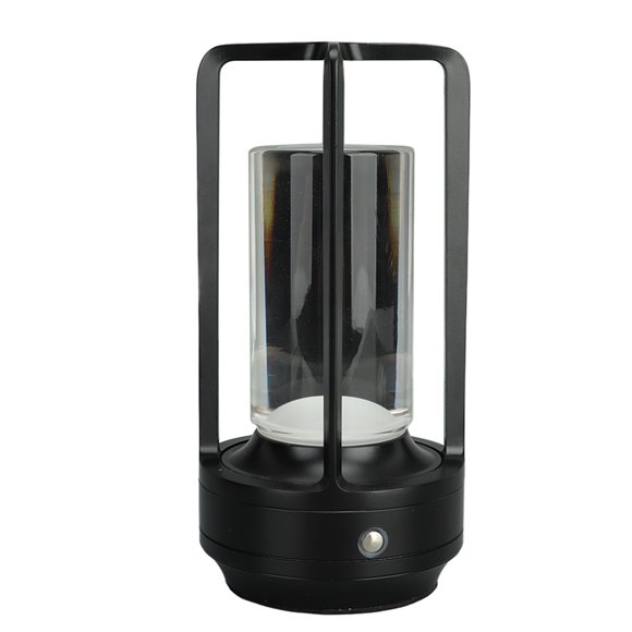 Lampe Tactile Rechargeable, Lampe de Table Sans Fil 3 Couleurs de Lampe de Table Dimmables LED Lampe à Tablier Performance Inégalée