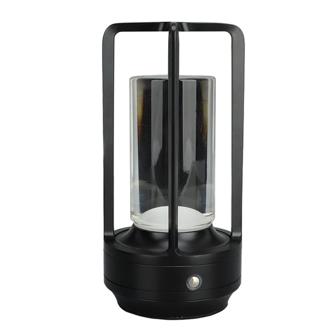 Lampe de Table Sans Fil 3 Couleurs Gradation Continue Lampe de Table LED Rechargeable Lampe Tactile Lampe de Chevet