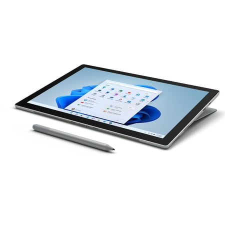 Microsoft - Surface Pro 7+ - 12.3” Touch-Screen - Intel Core i3 - 8GB Memory - 128GB SSD with Black Type Cover - Platinum