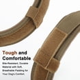 thumbnail image 5 of Unique Bargains Dog Collar Waterproof Tactical Dog Collar with Control Handle and Zinc Alloy Buckle Dog Collar for AirTag Medium Large Dogs Medium Khaki (Includes Screwdriver Accessories), 5 of 6