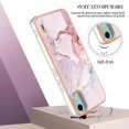 Case for Nokia C12 Marble Pattern Soft Bumper Slim TPU Protection