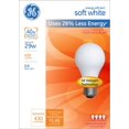 thumbnail image 1 of GE Lighting HaloGE Lightingn Light Bulbs, A19 Light Bulbs, 40-Watt, 430 Lumen, Medium Base, Soft White, 4-Pack, GE Lightingneral Purpose White Light Bulbs, Replacement for 100-Watt Light Bulbs in t..., 1 of 1
