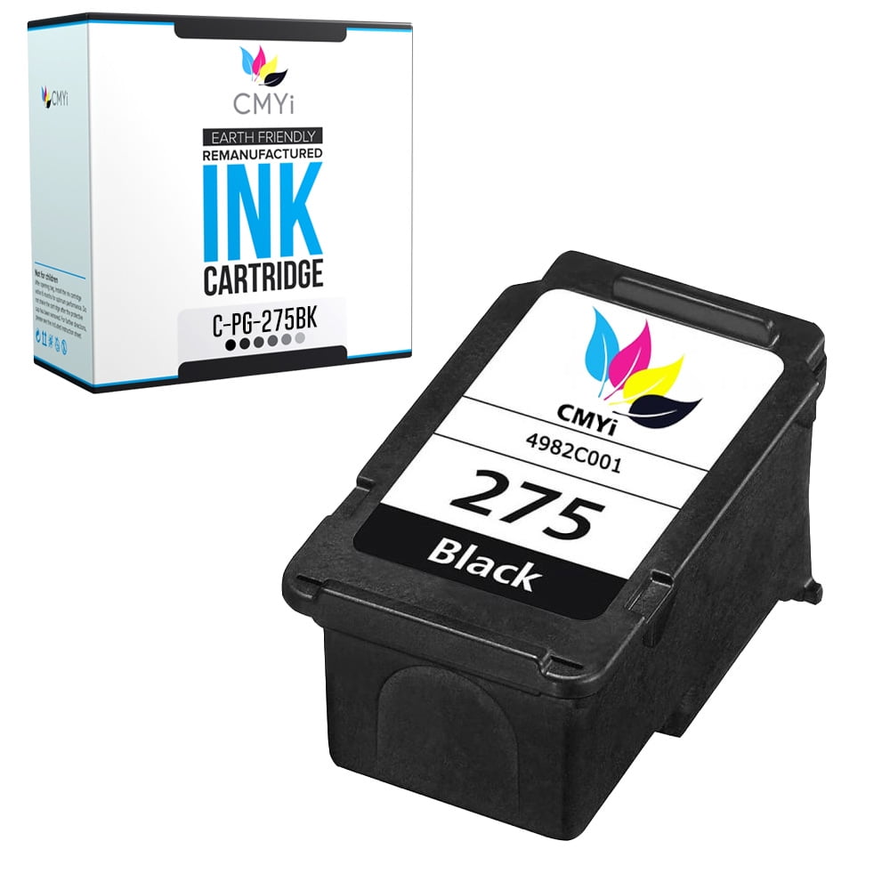 CMYi PG-275 Black Ink Cartridge Replacement Compatible for Canon PIXMA Printer, 1 Count