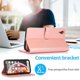 thumbnail image 5 of Funda tipo cartera de PU con tapa para iPhone XR, estilo ejecutivo, con cordón, ranuras para tarjetas, función atril, compatible con carga magnética, anticaídas y protección total., 5 of 5