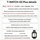 thumbnail image 3 of Reloj Táctil Programable T-Watch-S3 Plus ESP32-S3 con GPS LoRa, Reloj de Desarrollo Programable de 433 MHz, 3 of 5