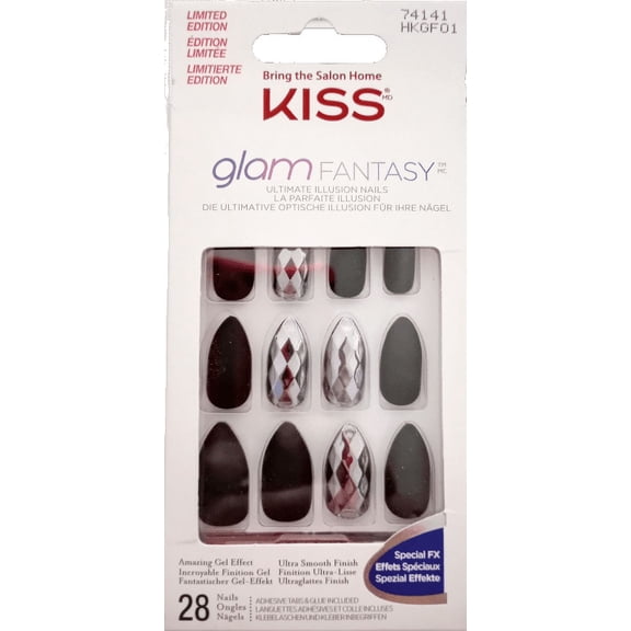 Kiss Glam Fantasy Ultimate Illusion Nails 28 Nails