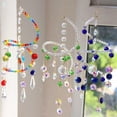 thumbnail image 2 of Spiral Sun Catcher Crystal Wind Chime Sunlight Refraction Colorful Prism Hanging Decor For Window Balcony Garden Indoor Outdoor, 2 of 9