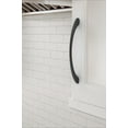 thumbnail image 4 of Miseno Mcp7631 Mangrove 6-5/16" Center To Center Arch Cabinet Pull - Black, 4 of 7