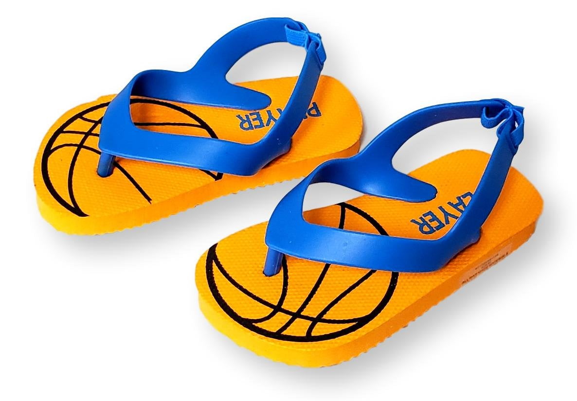 toddler boy flip flops with back strap