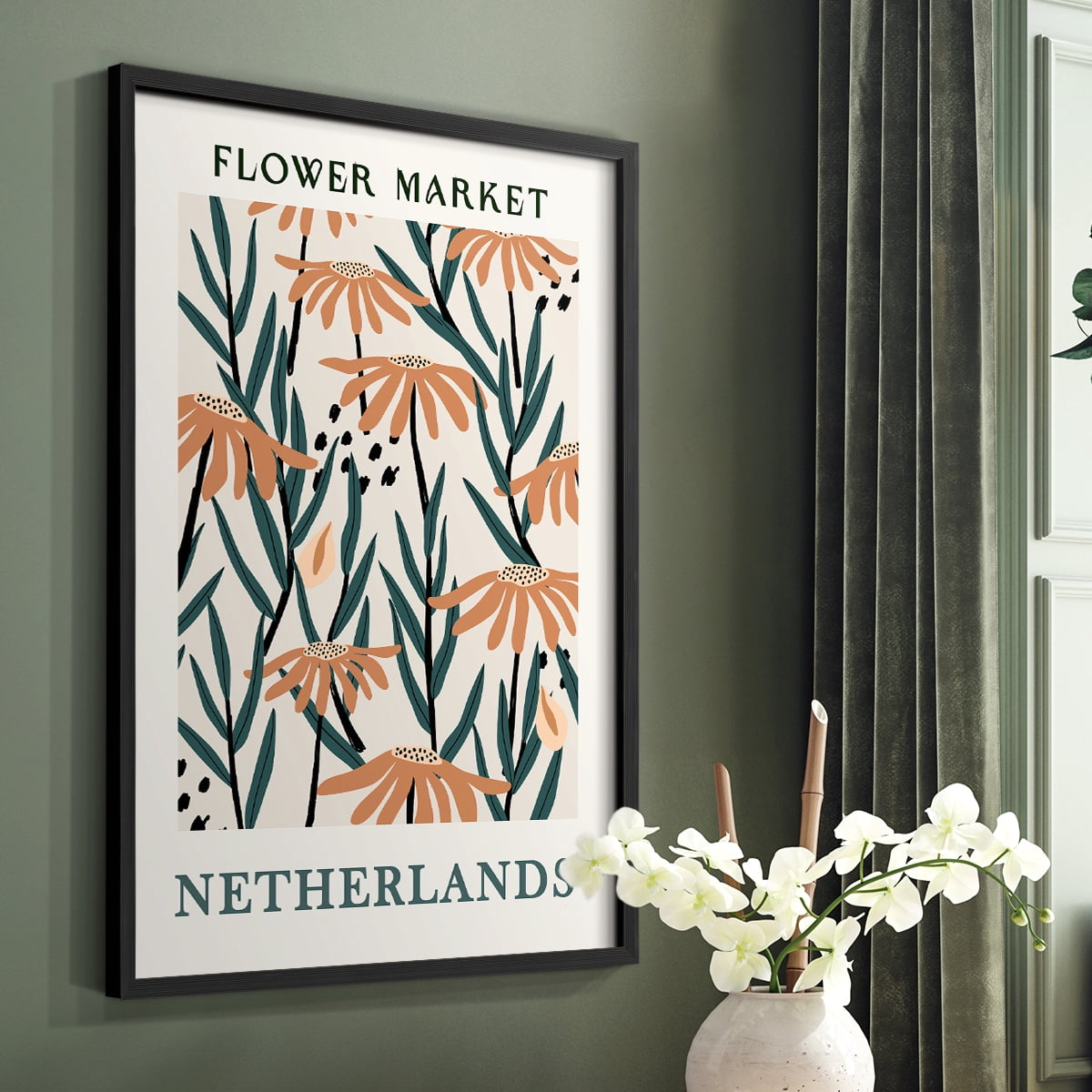 Matisse XXXV Framed Print - Solid Wood