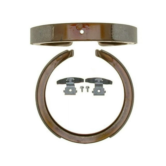 Rear Brake Shoe Set - Compatible with 1999 - 2013 GMC Sierra 1500 2000 2001 2002 2003 2004 2005 2006 2007 2008 2009 2010 2011 2012