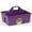 Purple, variant on Little Giant DuraTote Box Organizer w/ 2 Compartment & Grip Handle, Purple