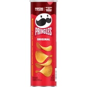 Pringles Original Potato Crisps Chips, Lunch Snacks, 5.2 oz Canister