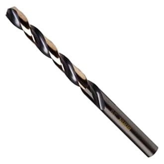 

IRWIN 3019026B - 13/32 Black/Gold Oxide HSS Straight Shank Fractional Drill Bit