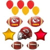 Chiefs Superbowl LVIII 58 Football Super Bowl Team Football Party Supplies Decorations 13 Pieces Balloons Set