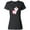 AB-Black, variant on Inktastic Cute Little Unicorn With Red And Pink Mane, Hearts Women's T-Shirt