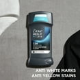 thumbnail image 5 of Dove Men+Care Deodorant Stick for Men, Anti-white Marks Stain Defense Clean, 2.7 oz, 5 of 10