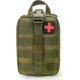 thumbnail image 1 of Molle bag large in olive (green) First Aid IFAK Tactical Medical First Aid Pouch, 1 of 5