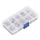 thumbnail image 5 of Surtido de fusibles, kit de fusibles de tubo de vidrio de 100 piezas, tubo de fusible de vidrio de eficiencia óptima, 5 of 8
